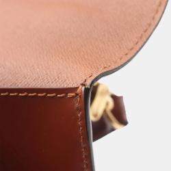 Pre Owned Louis Vuitton Monceau Brown Monogram Canvas Shoulder Bag