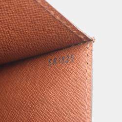 Pre Owned Louis Vuitton Monceau Brown Monogram Canvas Shoulder Bag