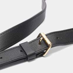 Pre Owned Louis Vuitton Troca Pochette Damier Black Quilt Lambskin Shoulder Bag 