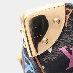 Louis Vuitton Speedy 30 Handbag  Monogram Multicolore Leather Noir