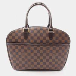 Pre Owned Louis Vuitton Sarria Horizontal Damier Canvas Ebene Handbag 