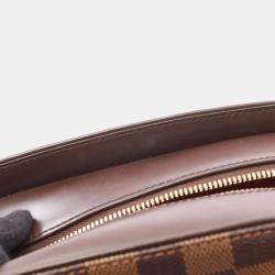 Pre Owned Louis Vuitton Sarria Horizontal Damier Canvas Ebene Handbag 
