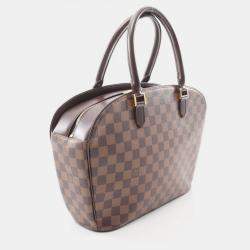 Pre Owned Louis Vuitton Sarria Horizontal Damier Canvas Ebene Handbag 