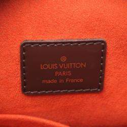 Pre Owned Louis Vuitton Sarria Horizontal Damier Canvas Ebene Handbag 