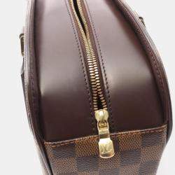 Pre Owned Louis Vuitton Sarria Horizontal Damier Canvas Ebene Handbag 