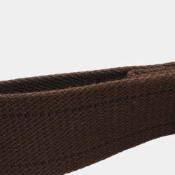 Pre Owned Louis Vuitton Pochette Bosphore Brown Monogram Canvas Crossbody Bag