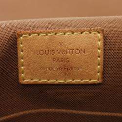 Pre Owned Louis Vuitton Bosphore PM Brown Monogram Canvas Shoulder Bag