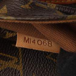 Pre Owned Louis Vuitton Bosphore PM Brown Monogram Canvas Shoulder Bag
