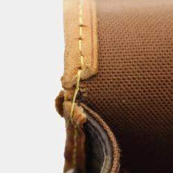 Pre Owned Louis Vuitton Bosphore PM Brown Monogram Canvas Shoulder Bag