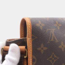 Pre Owned حقيبة كتف لويس فيتون مسنجر بي إم بوسفور مونوغرام كانفاس