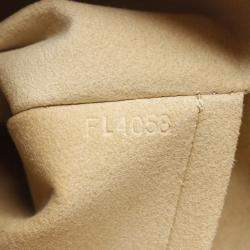 Pre Owned Louis Vuitton Beverly MM Brown Monogram Canvas Shoulder Bag