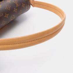 Pre Owned Louis Vuitton Beverly MM Brown Monogram Canvas Shoulder Bag