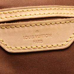 Pre Owned Louis Vuitton Palermo GM Brown Monogram Canvas Shoulder Bag