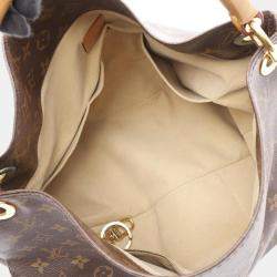 Pre Owned Louis Vuitton Artsy MM Brown Monogram Canvas Shoulder Bag