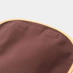 Pre Owned Louis Vuitton Menilmontant MM Brown Monogram Leather Crossbody Bag