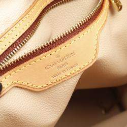 Pre Owned Louis Vuitton Bucket 27 GM Brown Monogram Canvas Shoulder Tote Bag