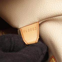 Pre Owned Louis Vuitton Bucket 27 GM Brown Monogram Canvas Shoulder Tote Bag