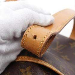 Pre Owned Louis Vuitton Saumur 43 Brown Monogram Canvas Shoulder Bag