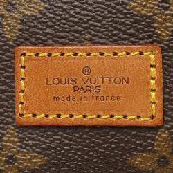 Pre Owned Louis Vuitton Saumur 43 Brown Monogram Canvas Shoulder Bag
