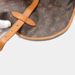 Pre Owned Louis Vuitton Saumur 30 Brown Monogram Canvas Crossbody Bag