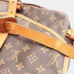 Pre Owned Louis Vuitton Saumur 30 Brown Monogram Canvas Crossbody Bag