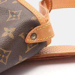 Pre Owned Louis Vuitton Saumur 30 Brown Monogram Canvas Crossbody Bag
