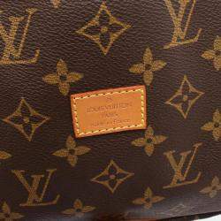 Pre Owned Louis Vuitton Saumur 30 Brown Monogram Canvas Crossbody Bag