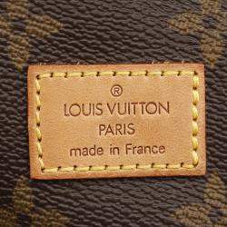 Pre Owned Louis Vuitton Saumur 30 Brown Monogram Canvas Crossbody Bag