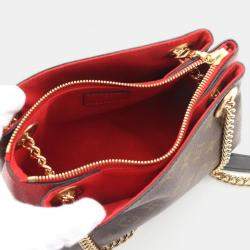 Louis Vuitton Surenne Bb Chain Shoulder Bag  Monogram Canvas Cerise