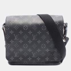 Louis Vuitton District PM NM Crossbody Shoulder Bag  Monogram Eclipse Bk