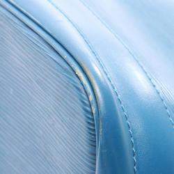 Pre Owned Louis Vuitton Noe Toledo Blue Epi Leather Shoulder Bag