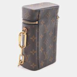 Louis Vuitton Phone Box Chain Shoulder Bag  Monogram Canvas