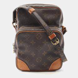 Pre Owned Louis Vuitton Amazon Brown Monogram Canvas Shoulder Bag