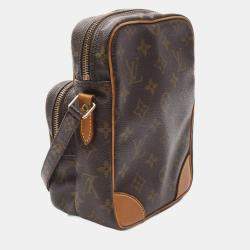 Pre Owned Louis Vuitton Amazon Brown Monogram Canvas Shoulder Bag