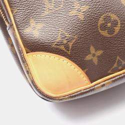 Louis Vuitton Amazon Crossbody Shoulder Bag  Monogram Canvas Brown