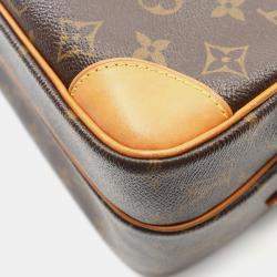 Pre Owned Louis Vuitton Nile Monogram Canvas Shoulder Bag