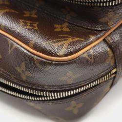Pre Owned Louis Vuitton Nile Monogram Canvas Shoulder Bag