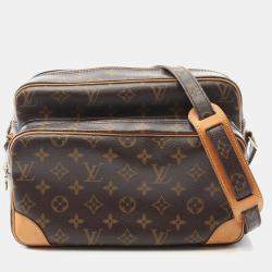 Pre Owned Louis Vuitton Nile Monogram Canvas Shoulder Bag