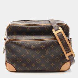 Pre Owned Louis Vuitton Nile Monogram Canvas Shoulder Bag