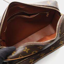 Pre Owned Louis Vuitton Nile Monogram Canvas Shoulder Bag