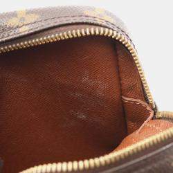 Pre Owned حقيبة لوي فيتون دانوب شقله مونوغرام قماش بنيه