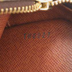 Pre Owned Louis Vuitton Danube Brown Monogram Canvas Shoulder Bag