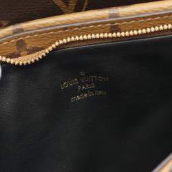 Pre Owned Louis Vuitton Trio Pochette Monogram Reverse Canvas Shoulder Bag