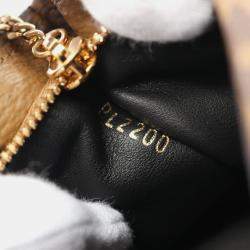 Pre Owned Louis Vuitton Trio Pochette Monogram Reverse Canvas Shoulder Bag