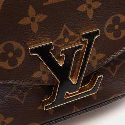 Pre Owned Louis Vuitton Passy Brown Monogram Canvas Shoulder Bag