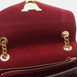 Pre Owned Louis Vuitton Passy Brown Monogram Canvas Shoulder Bag