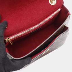 Pre Owned Louis Vuitton Passy Brown Monogram Canvas Shoulder Bag