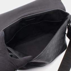 Pre Owned Louis Vuitton Saumur Monogram Eclipse Canvas Shoulder Bag