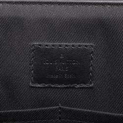 Pre Owned Louis Vuitton Saumur Monogram Eclipse Canvas Shoulder Bag