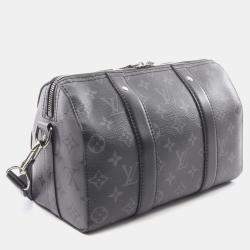 Louis Vuitton City Keepall Shoulder Bag  Monogram Eclipse Black
